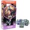 Dungeons & Dragons: D&D Adventure Dice: Bard - Blue & Green -15pc RPG Set, Class Symbols, Roleplaying Game Accessory, Sirius Dice, Officially Licensed